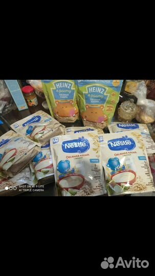 Детская каша молочные и безмолочные