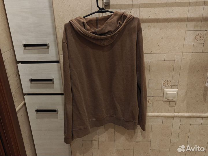 Толстовка коричневая мужская L