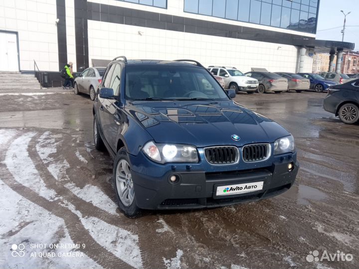 BMW X3 2.5 AT, 2004, 514 000 км