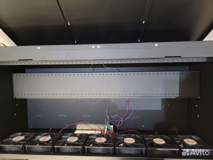 Закрытый корпус для майнинга фермы на 15 карт