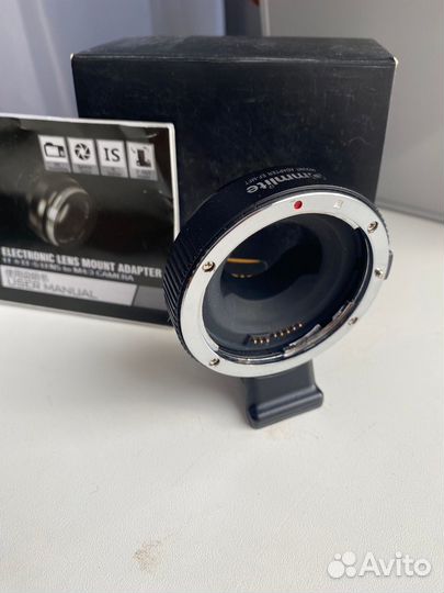 Переходник (адаптер) Commlite Canon EF to M43 MFT