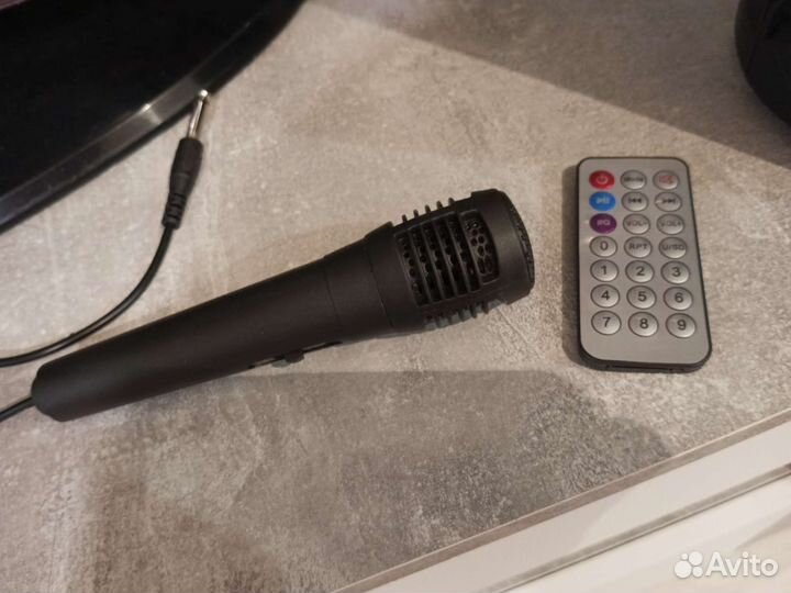 Блютуз колонка с караоке