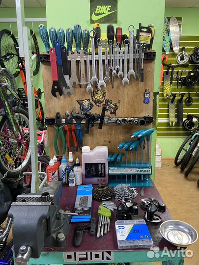 Ремонт и обслуживание велосипедов