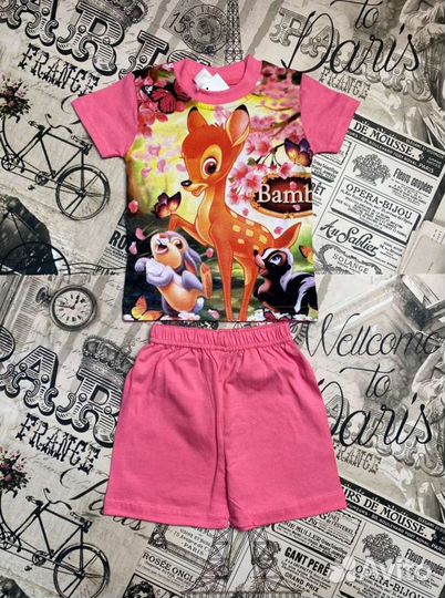 Костюмчик на девочку с 3Д рисунком