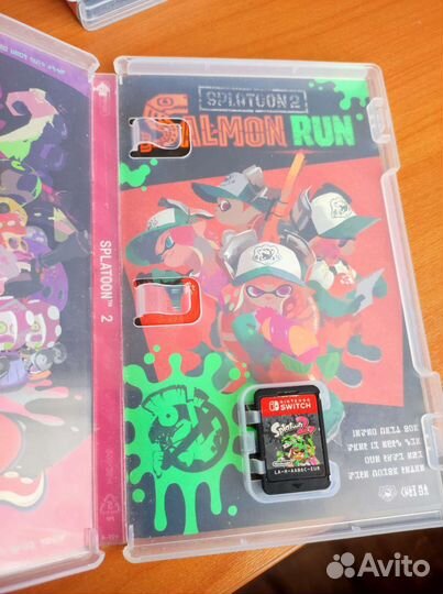 Splatoon 2 картридж для NS