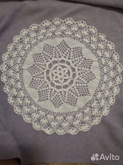 Салфетки вязаные крючком