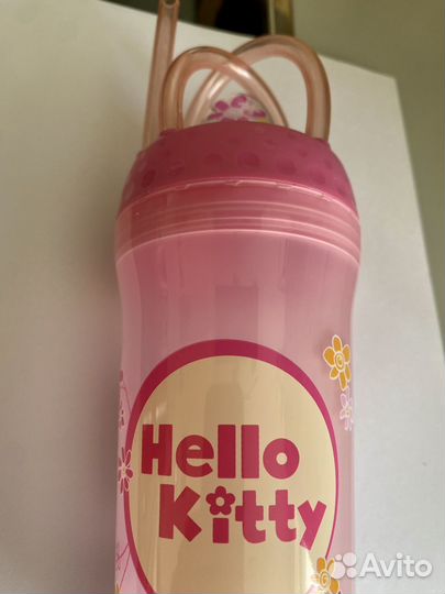 Hello kitty бутылка тамблер стакан 300 мл