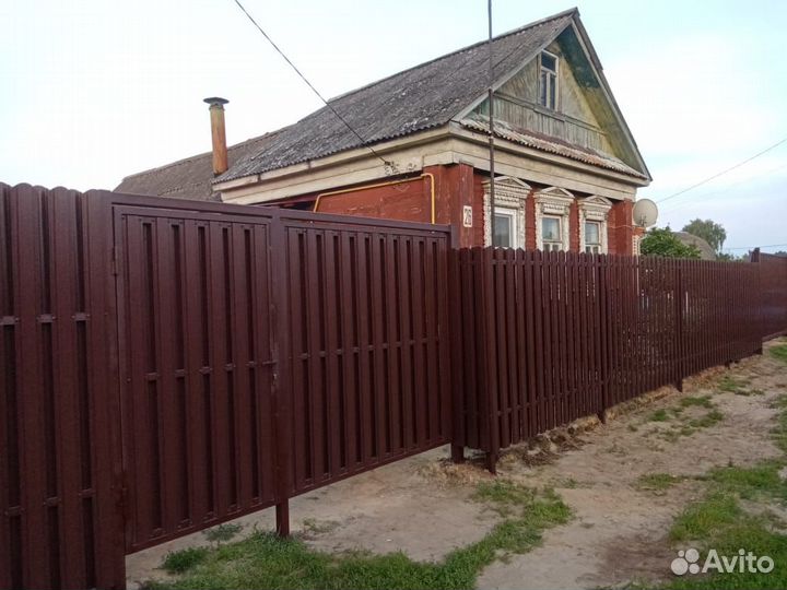 Распашные ворота под ключ