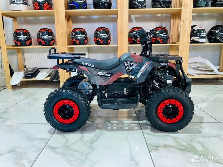 Электрический квадроцикл motax Mini Grizlik E1000