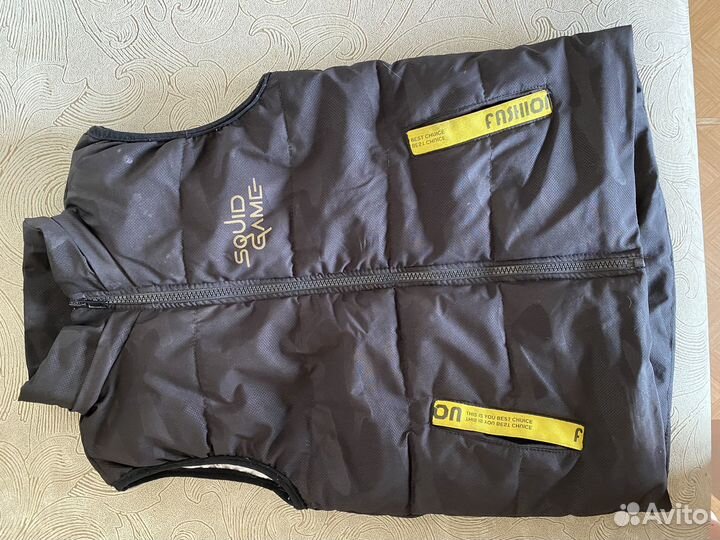 Жилетка детская утепленная 122