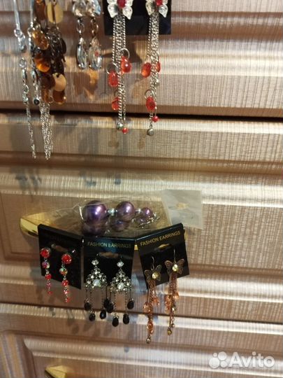 Серьги лотом