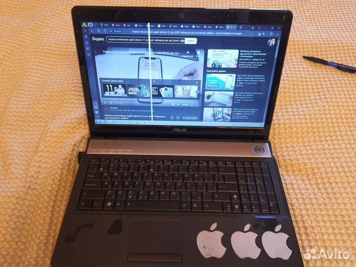 Ноутбук asus N61VG