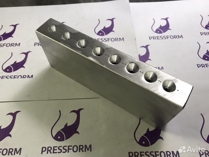 Форма чпу для литья грузил (капля №3)