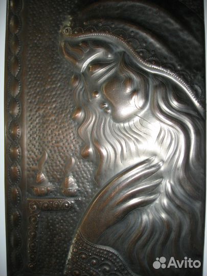 Чеканка панно 