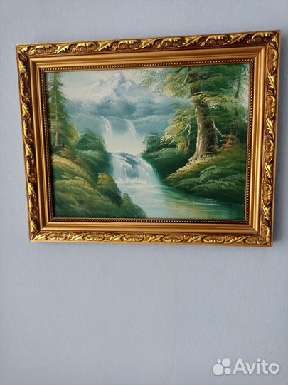 Картина маслом на холсте СССР