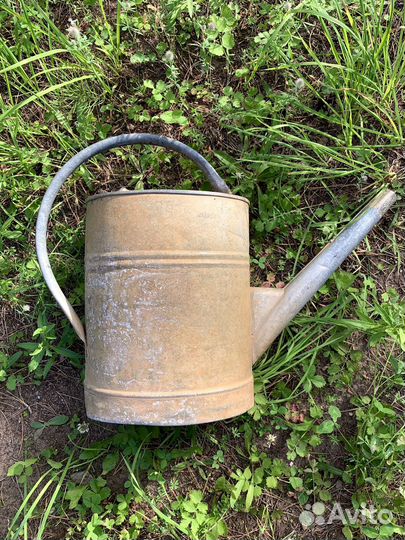 Лейка садовая металлическая СССР