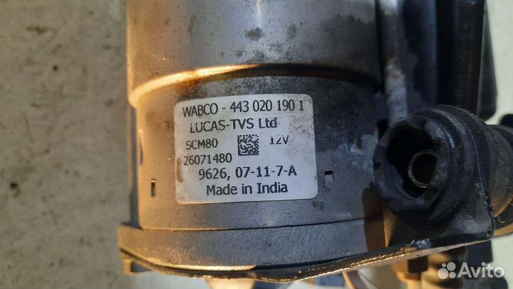 Компрессор пневмоподвески на mercedes