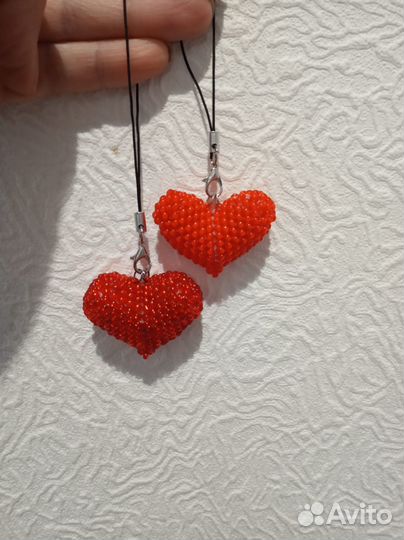 Брелки сердечки