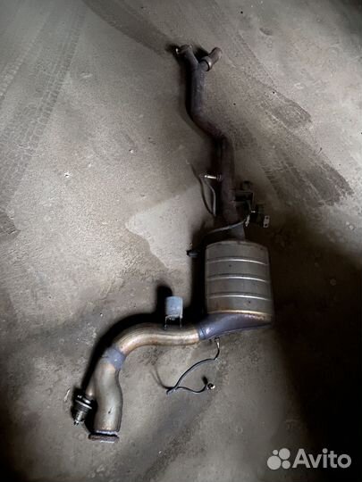 Глушитель Мерседес гл 164 дизель