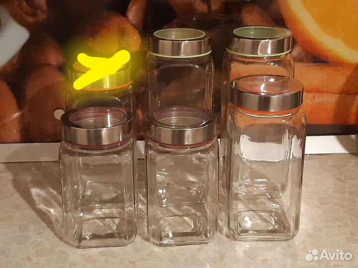 Банки для сыпучих продуктов