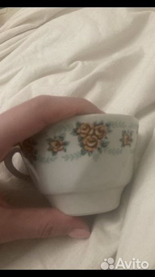 Сервиз Сахарница и 6 чашек