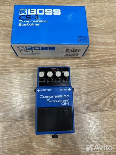 Гитарная педаль boss CS-3 компрессор
