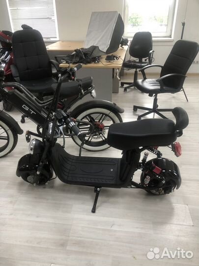 Электроскутер Citycoco x2 pro mini