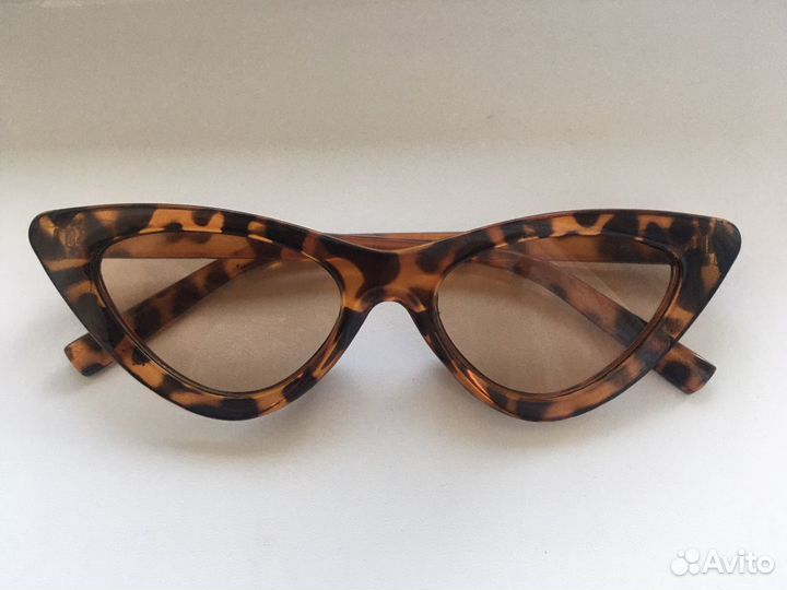 Новые очки солнцезащитные леопардовые