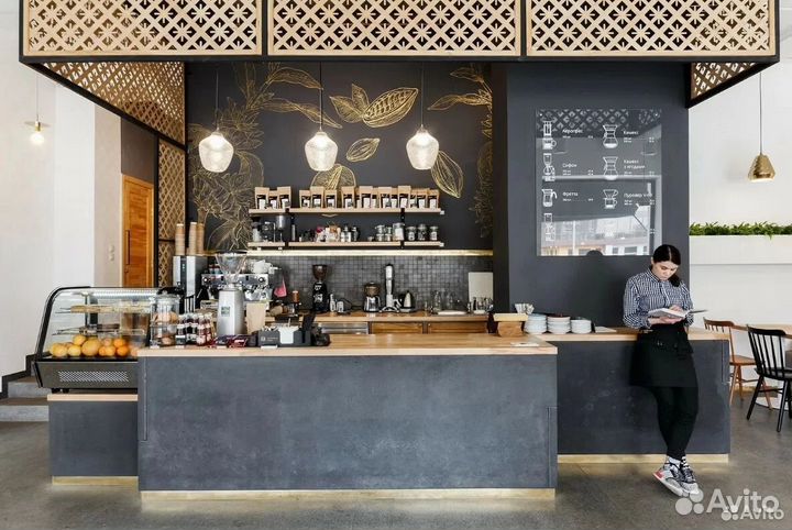 Барная Стойка для Кофейни
