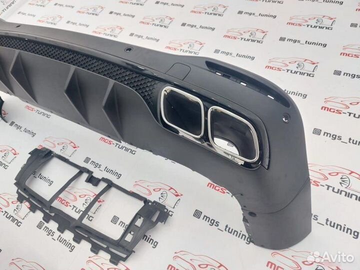 Диффузор с хром насадками 63 Black на GLS X167