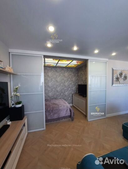 Стеклянные перегородки для зонирования