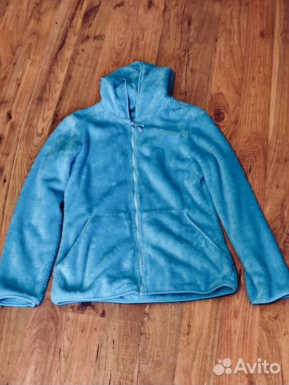 Флисовая кофта женская с капюшоном новая