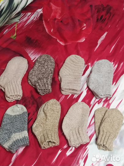 Носки вязаные ручной работы детские