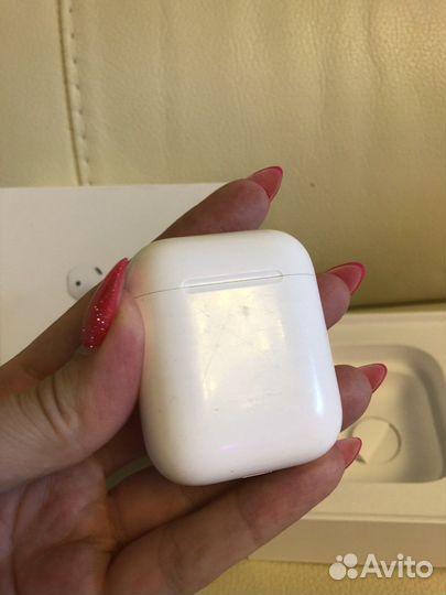 Кейс для airpods 2, правый наушник airpods 1