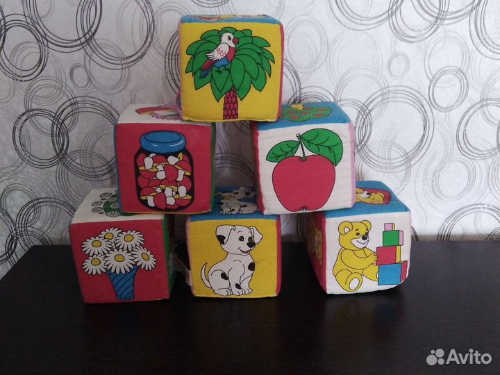 Мягкие кубики