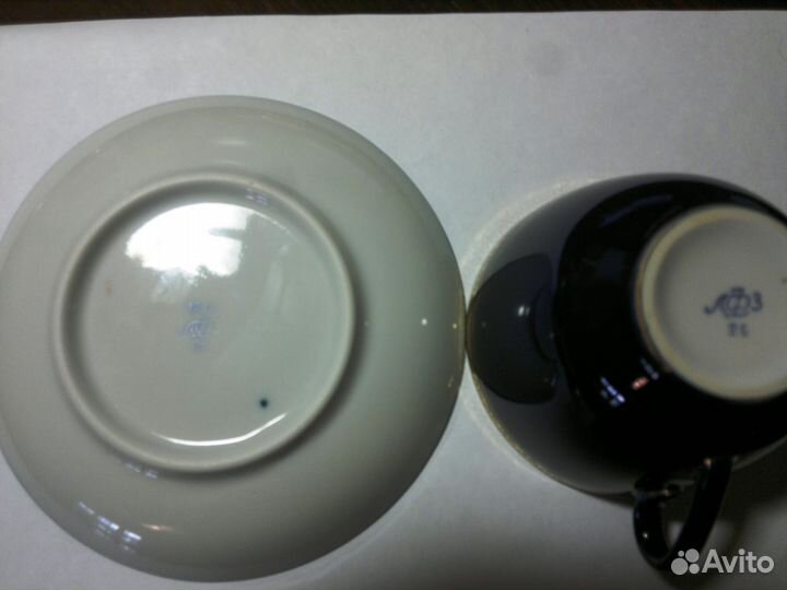 Чашка с блюдцем. лфз