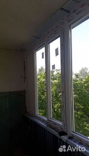 Окна и балконы новые