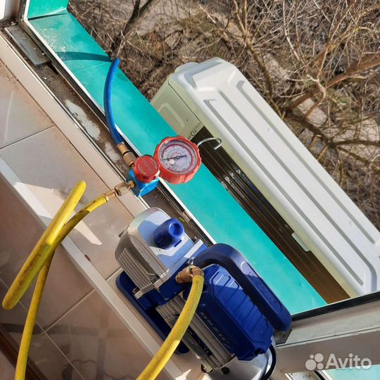 Установка Заправка кондиционеров