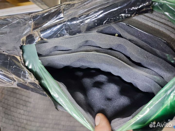 Шумоизоляция волна блок шот