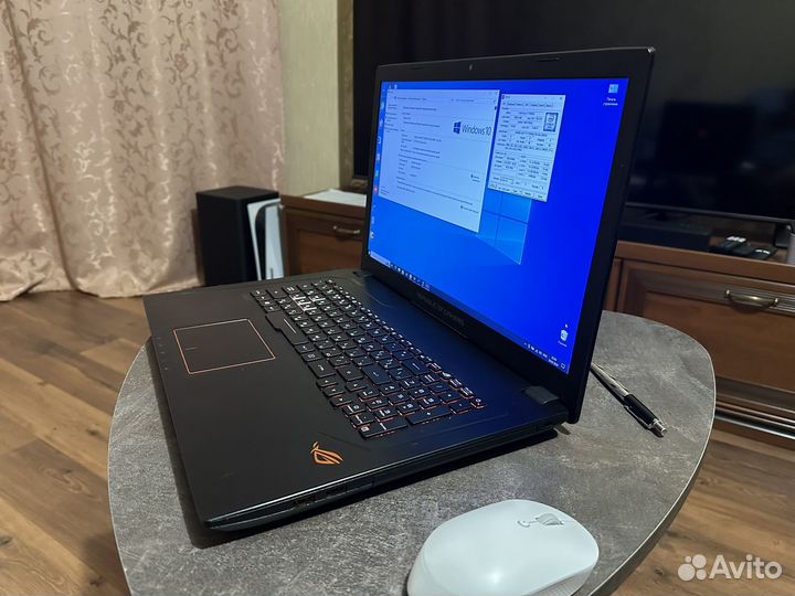 Ноутбук asus GL753VE