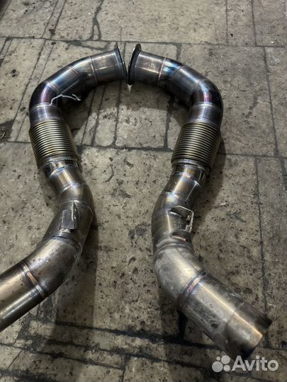 Даунпайп g05 5.0 4.4 x5