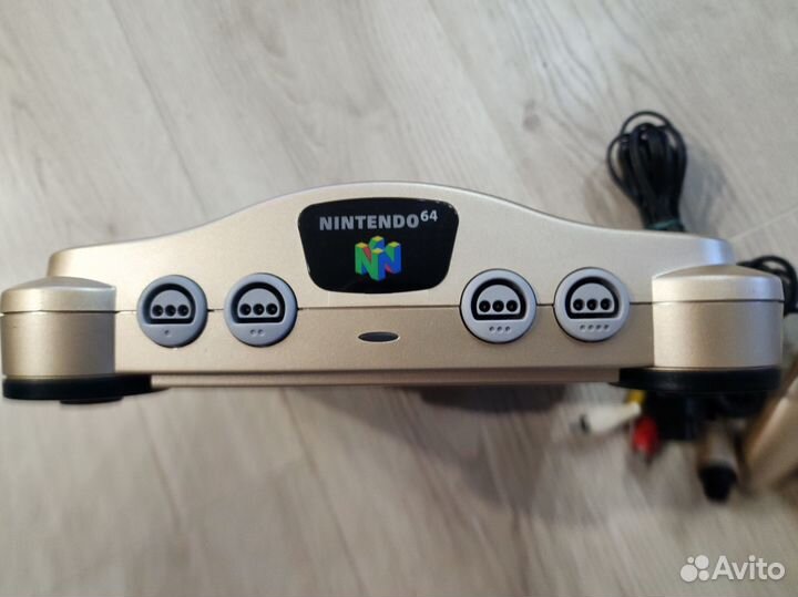 Игровая консоль Nintendo N64 gold регион ntsc-J