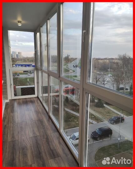 Остекление лоджий. Рассрочка до 12 месяцев