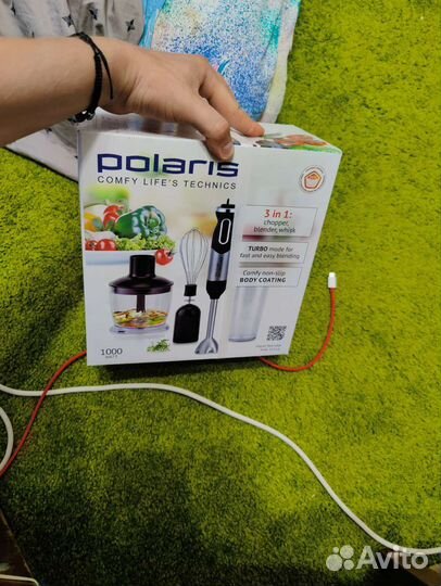 Блендер погружной polaris