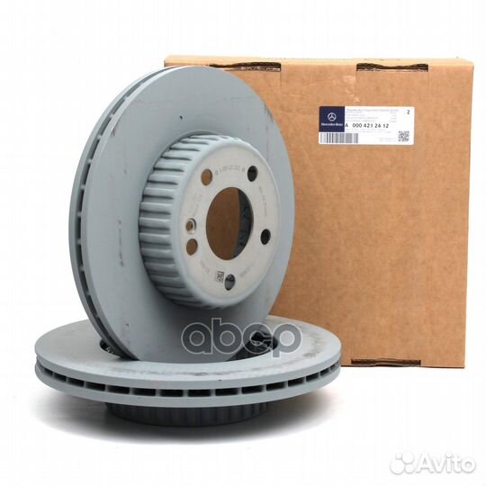 Диск тормозной передний A0004212412 mercedes-benz