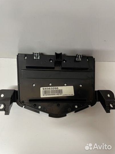 Панель магнитолы chevrolet cruze