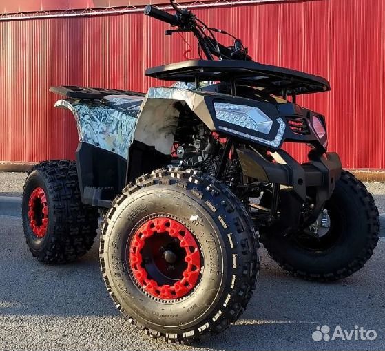 Квадроцикл ATV wels Thunder E2 12Осенний комуфляж