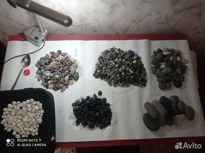 Камни. Грунт для аквариума, терар. С мыса. Меганом