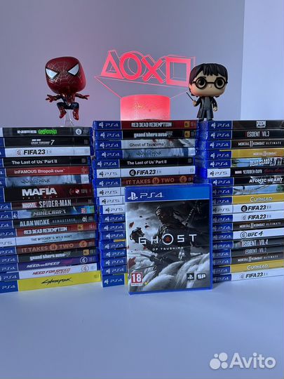 Игра Ps4/Ps5 Ghost Of Tsushima новый