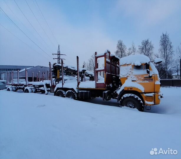 КАМАЗ 43118 с прицепом, 2021